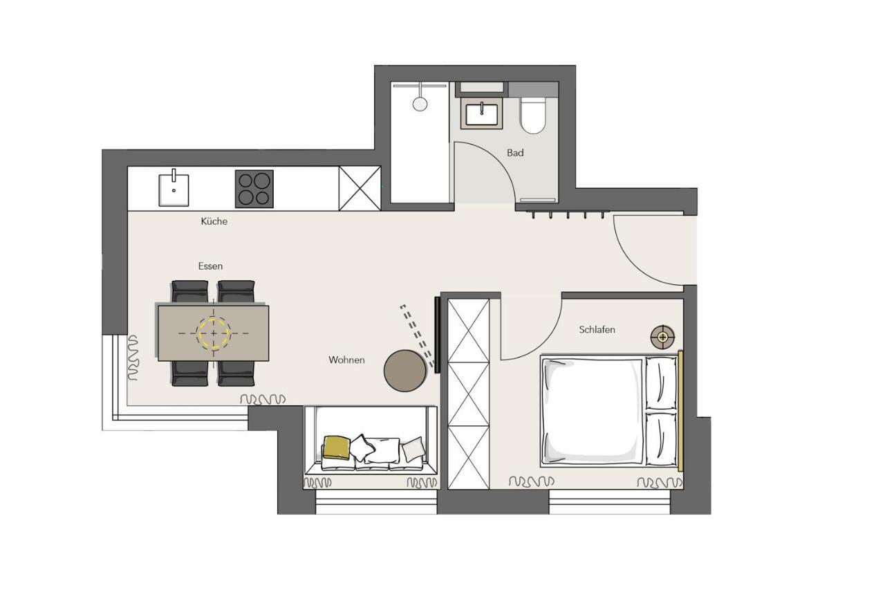 Modern Apartment Near Downtown 뮌헨 외부 사진